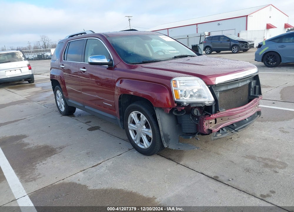 2016 GMC TERRAIN SLT VIN: 2GKFLUEK6G6244888