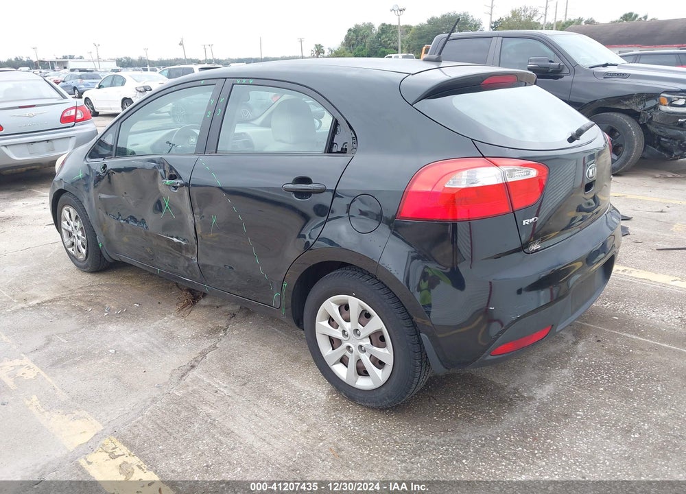 2013 KIA RIO LX VIN: KNADM5A36D6245588