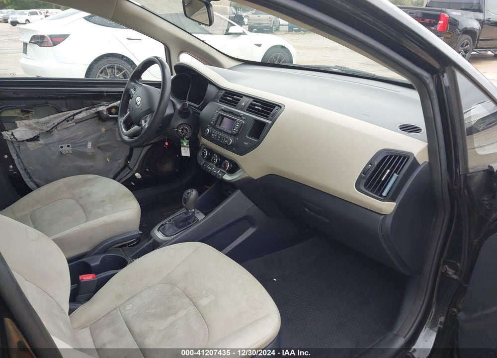 2013 KIA RIO LX VIN: KNADM5A36D6245588