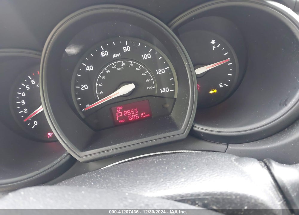 2013 KIA RIO LX VIN: KNADM5A36D6245588