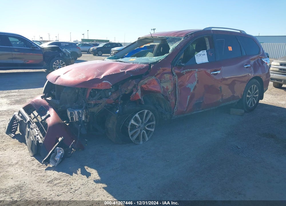 2016 NISSAN PATHFINDER SV VIN: 5N1AR2MN6GC641458