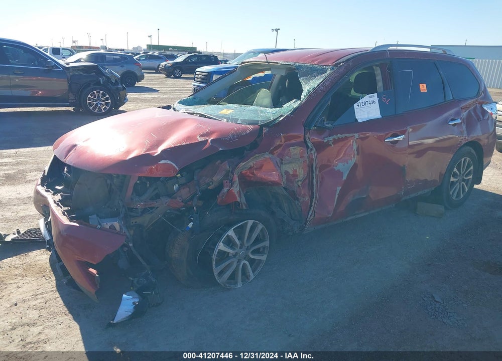 2016 NISSAN PATHFINDER SV VIN: 5N1AR2MN6GC641458