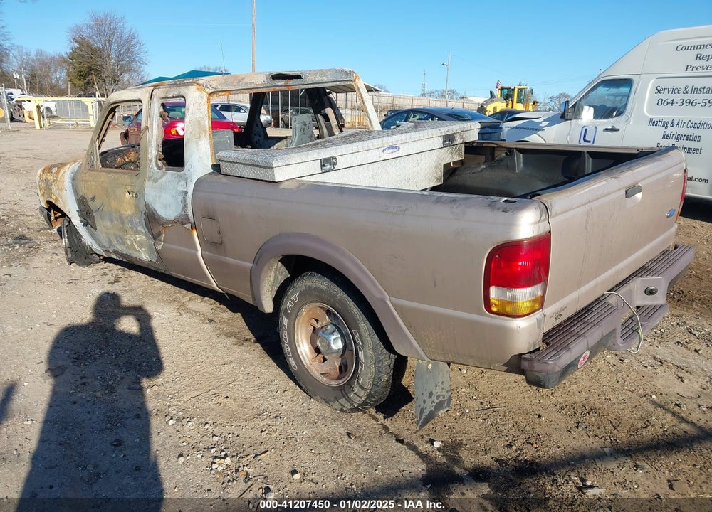 1997 FORD RANGER VIN: 1FTDR15X6VPA57904