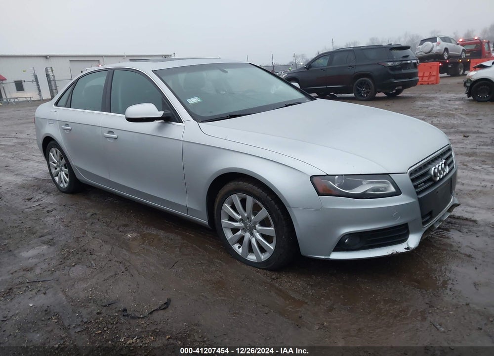 2011 AUDI A4 2.0T PREMIUM VIN: WAUFFAFL3BN029446