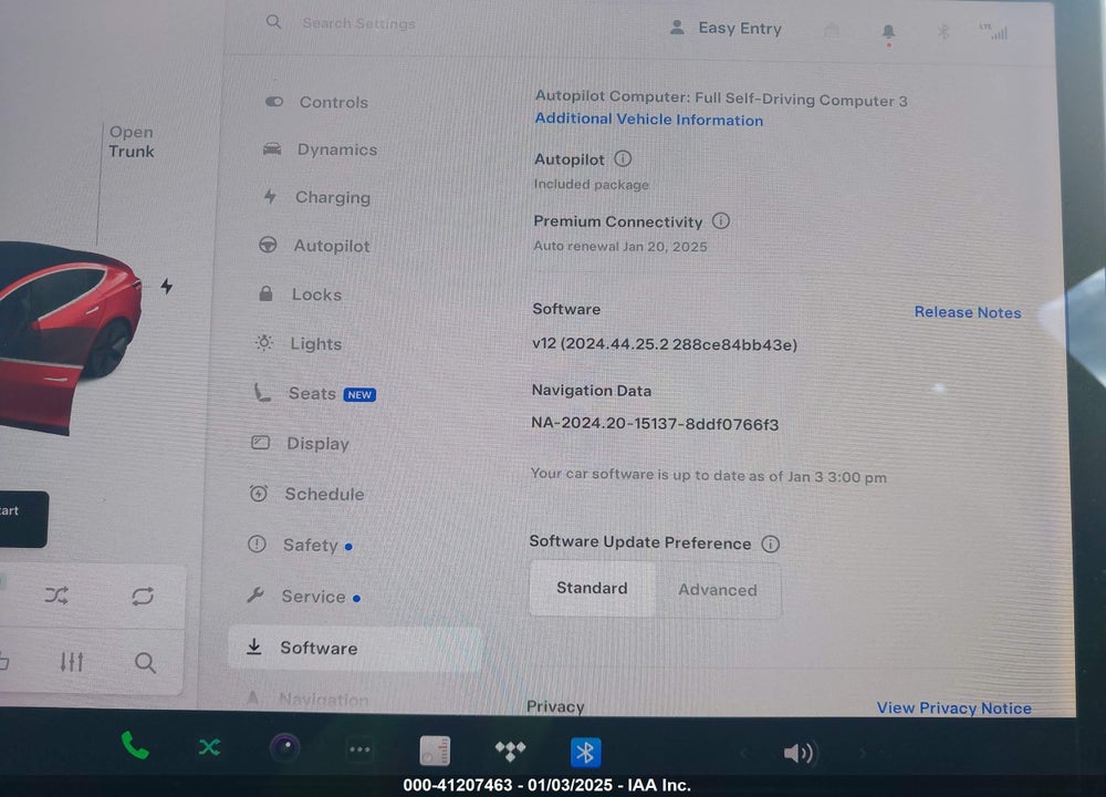 2019 TESLA MODEL 3 VIN: 5YJ3E1EBXKF440486