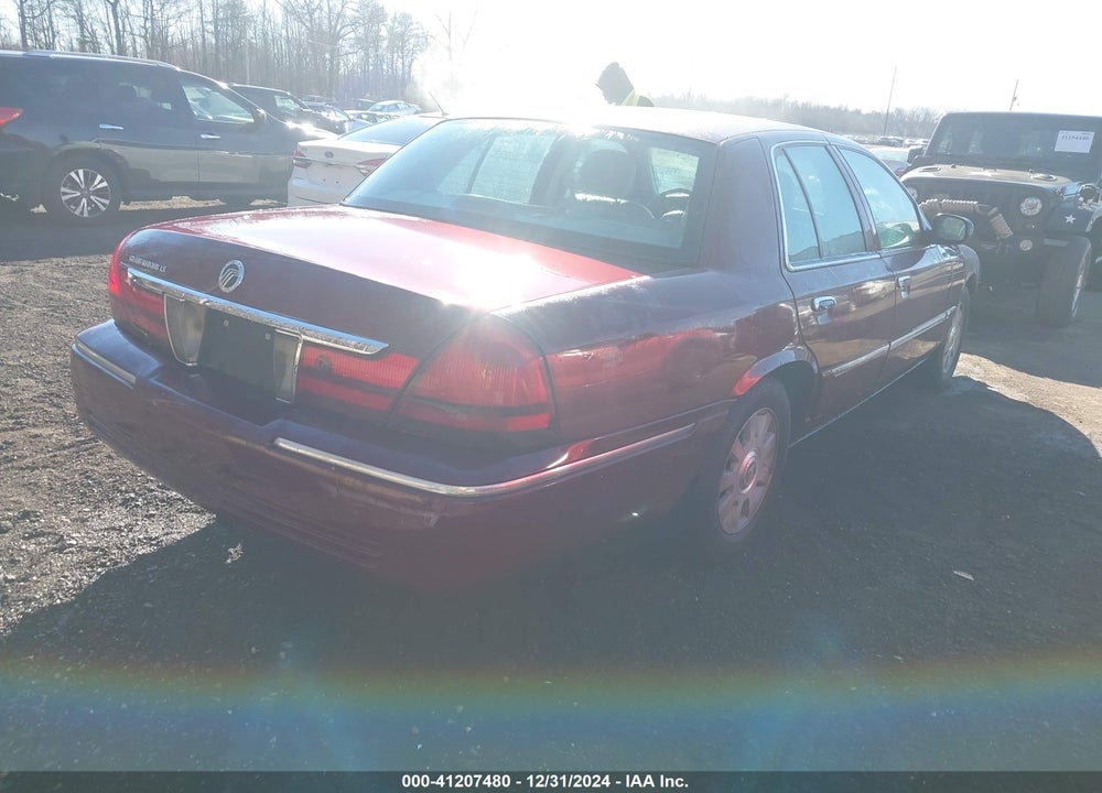 2004 MERCURY GRAND MARQUIS LS VIN: 2MEFM75WX4X669628