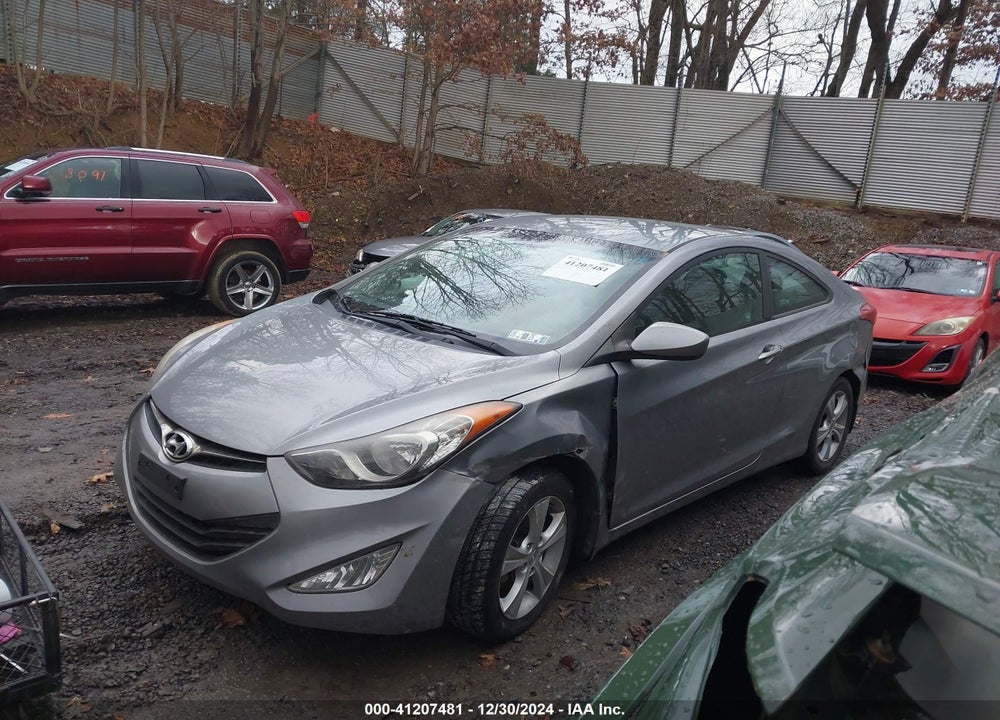 2013 HYUNDAI ELANTRA GS VIN: KMHDH6AE3DU012077