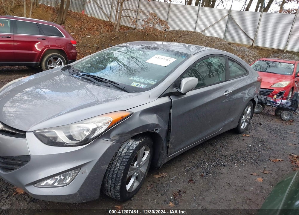 2013 HYUNDAI ELANTRA GS VIN: KMHDH6AE3DU012077