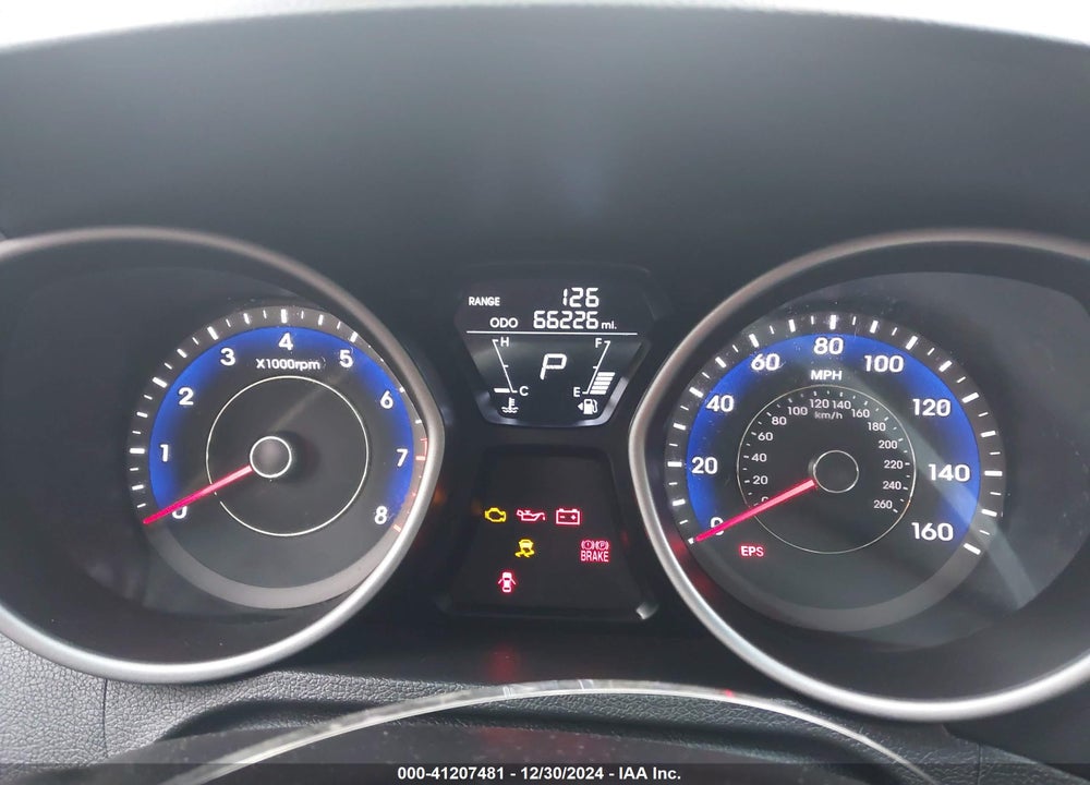 2013 HYUNDAI ELANTRA GS VIN: KMHDH6AE3DU012077