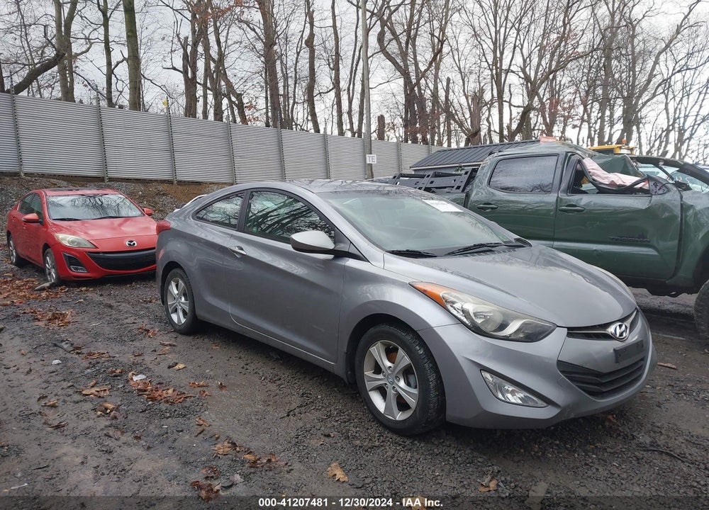 2013 HYUNDAI ELANTRA GS VIN: KMHDH6AE3DU012077