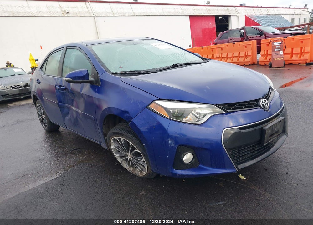 2016 TOYOTA COROLLA S PLUS VIN: 2T1BURHEXGC601238