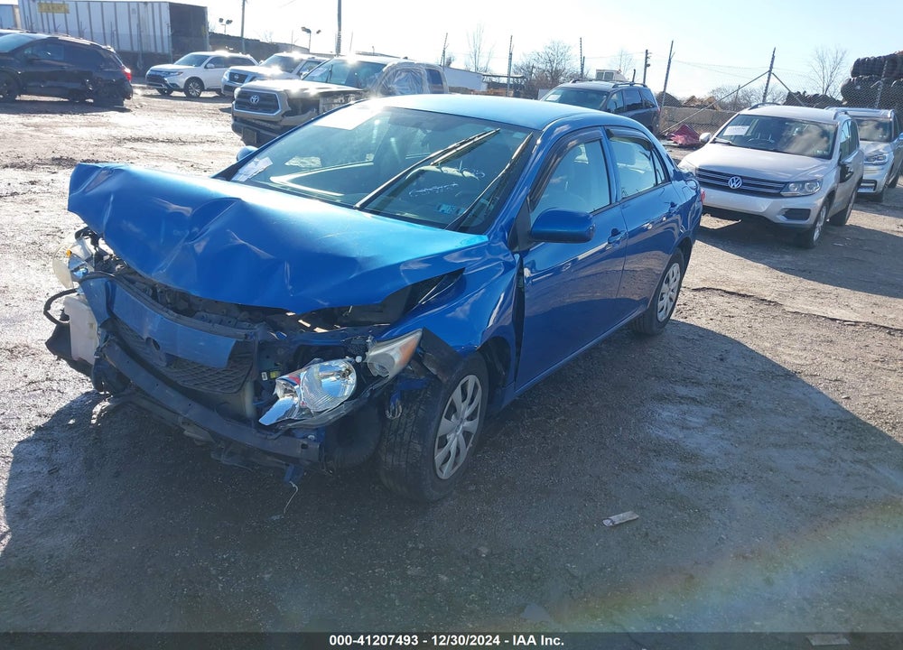 2010 TOYOTA COROLLA LE VIN: 2T1BU4EE5AC498938