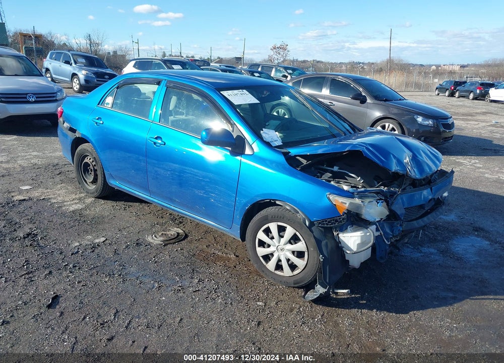 2010 TOYOTA COROLLA LE VIN: 2T1BU4EE5AC498938
