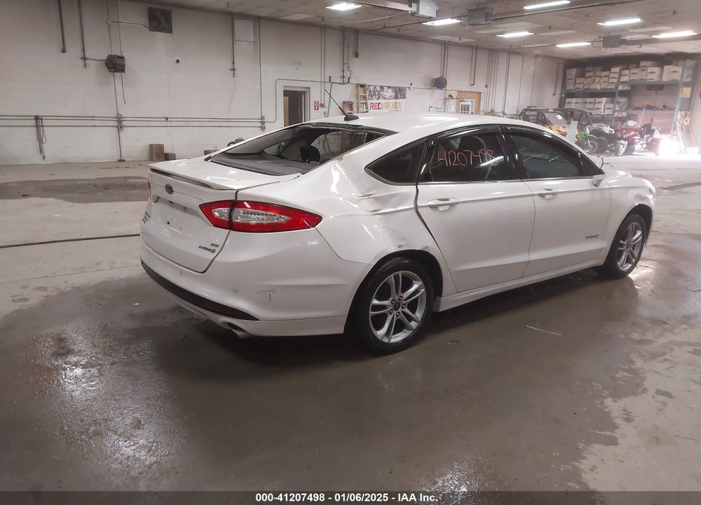 2016 FORD FUSION HYBRID VIN: 3FA6P0LU8GR350433