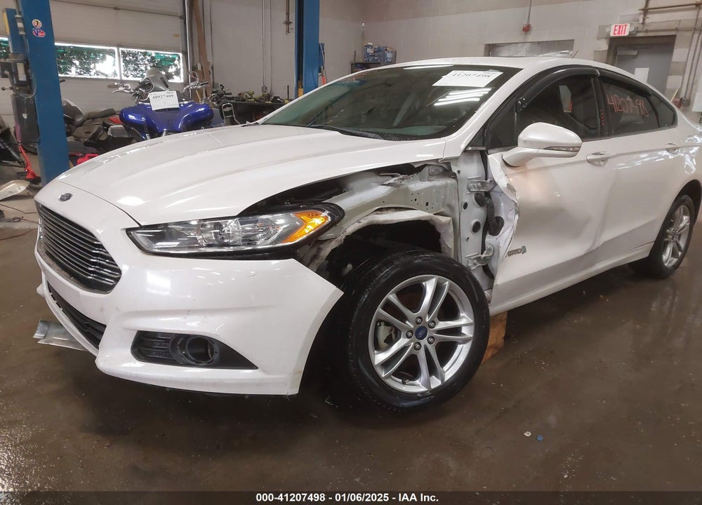 2016 FORD FUSION HYBRID VIN: 3FA6P0LU8GR350433