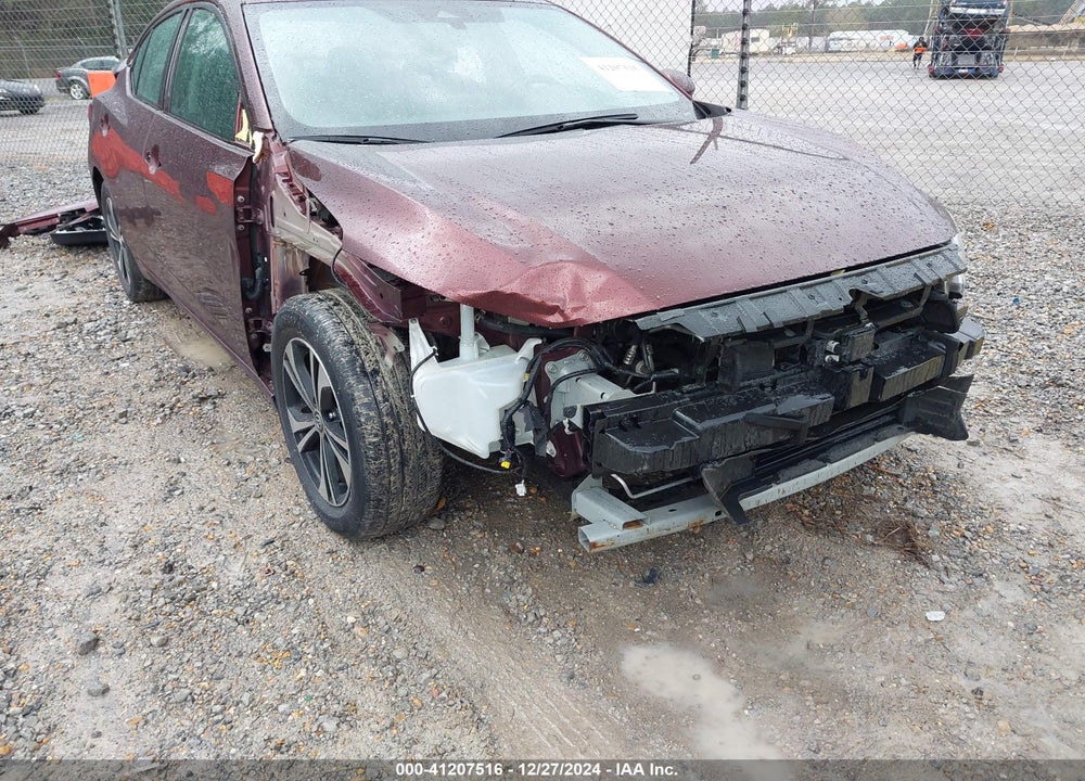 2022 NISSAN SENTRA SV XTRONIC CVT VIN: 3N1AB8CV5NY224059