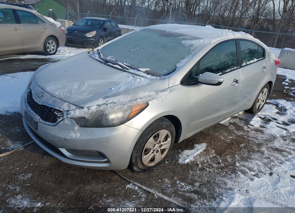 2014 KIA FORTE LX VIN: KNAFK4A63E5142364