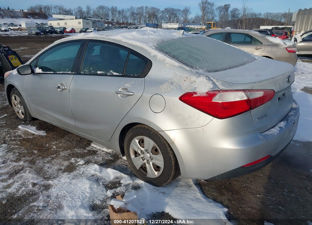 2014 KIA FORTE LX VIN: KNAFK4A63E5142364
