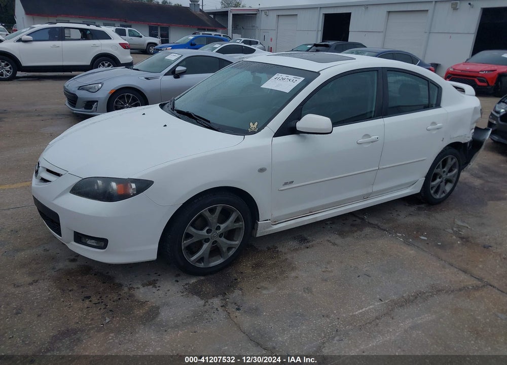 2008 MAZDA 3 S GRAND TOURING VIN: JM1BK324181825670
