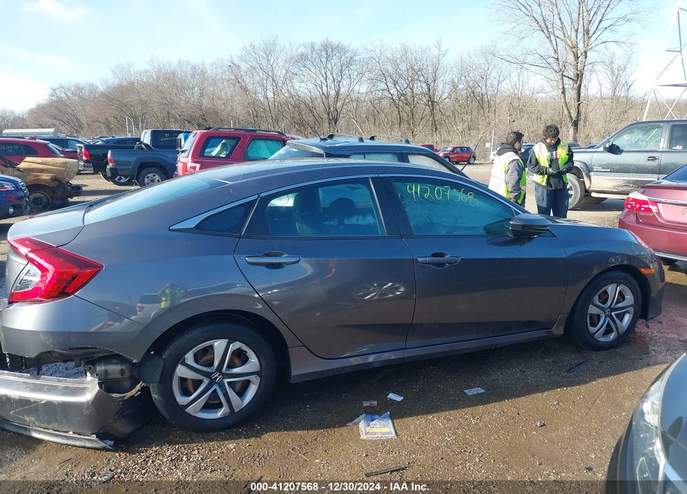 2016 HONDA CIVIC VIN: 19XFC2F51GE081270