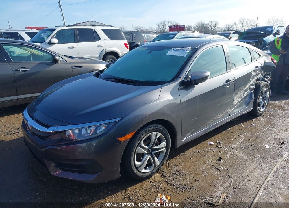 2016 HONDA CIVIC VIN: 19XFC2F51GE081270