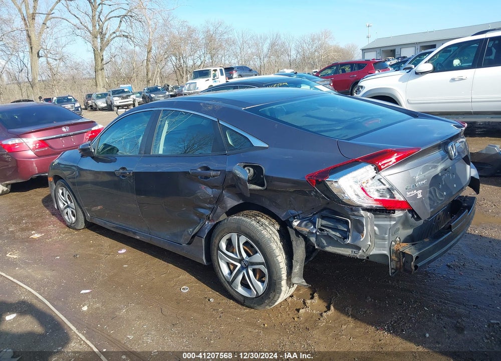 2016 HONDA CIVIC VIN: 19XFC2F51GE081270