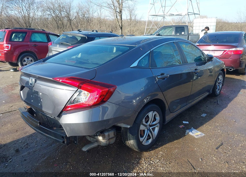 2016 HONDA CIVIC VIN: 19XFC2F51GE081270