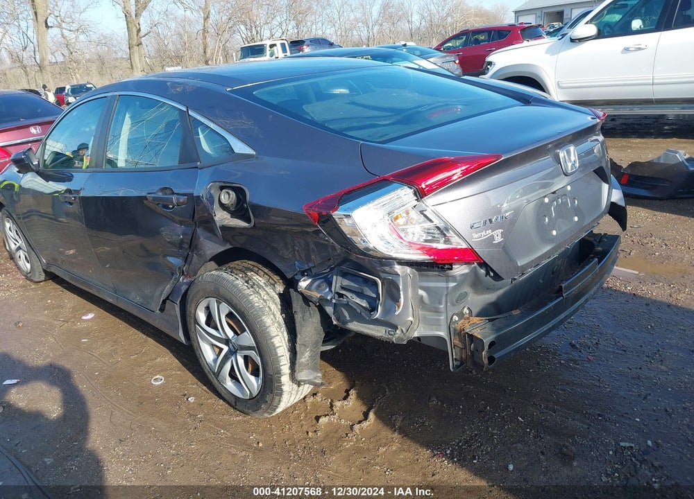 2016 HONDA CIVIC VIN: 19XFC2F51GE081270