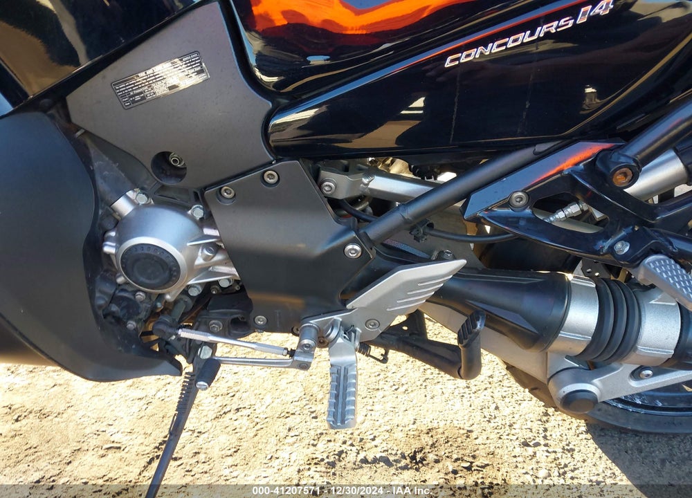 2012 KAWASAKI ZG1400 C VIN: JKBZGNC13CA016797