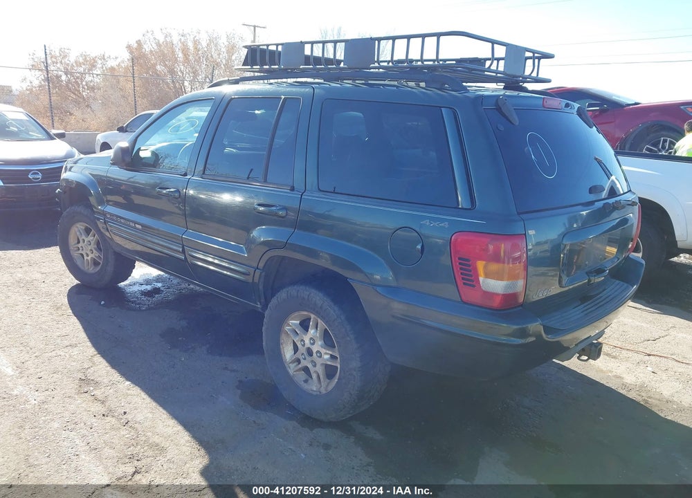 2000 JEEP GRAND CHEROKEE LIMITED VIN: 1J4GW58N6YC205143
