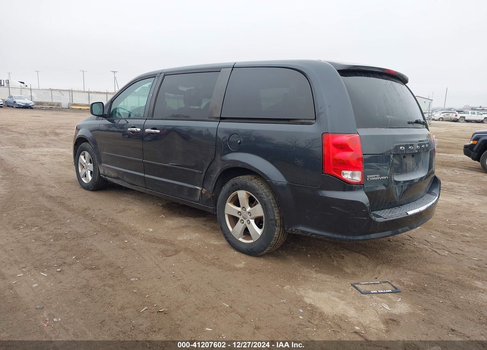 2013 DODGE GRAND CARAVAN SE VIN: 2C4RDGBG7DR661972