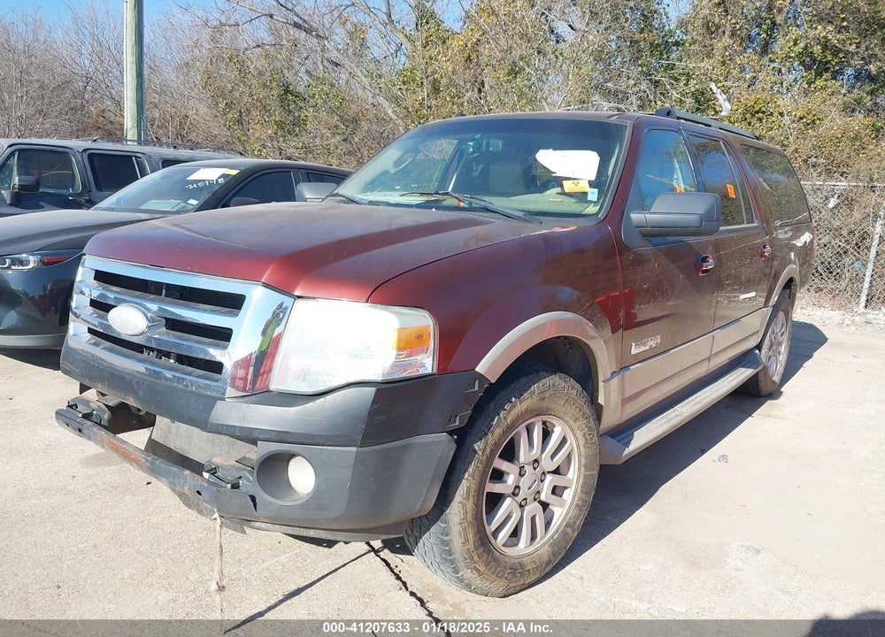 2007 FORD EXPEDITION EL EDDIE BAUER VIN: 1FMFK17577LA82700