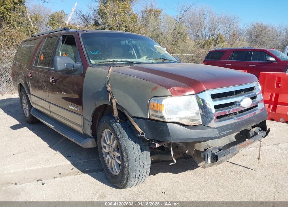 2007 FORD EXPEDITION EL EDDIE BAUER VIN: 1FMFK17577LA82700