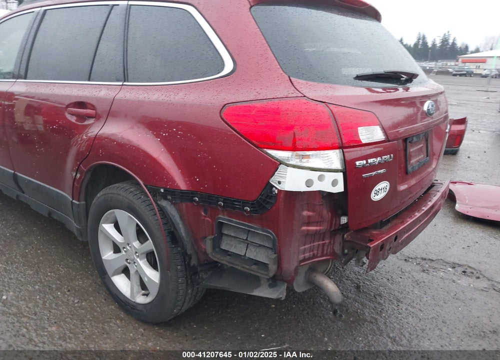 2013 SUBARU OUTBACK 2.5I PREMIUM VIN: 4S4BRBCC1D3294542