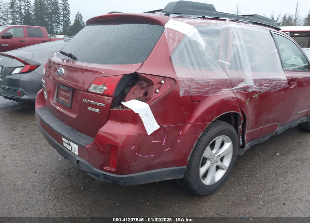 2013 SUBARU OUTBACK 2.5I PREMIUM VIN: 4S4BRBCC1D3294542