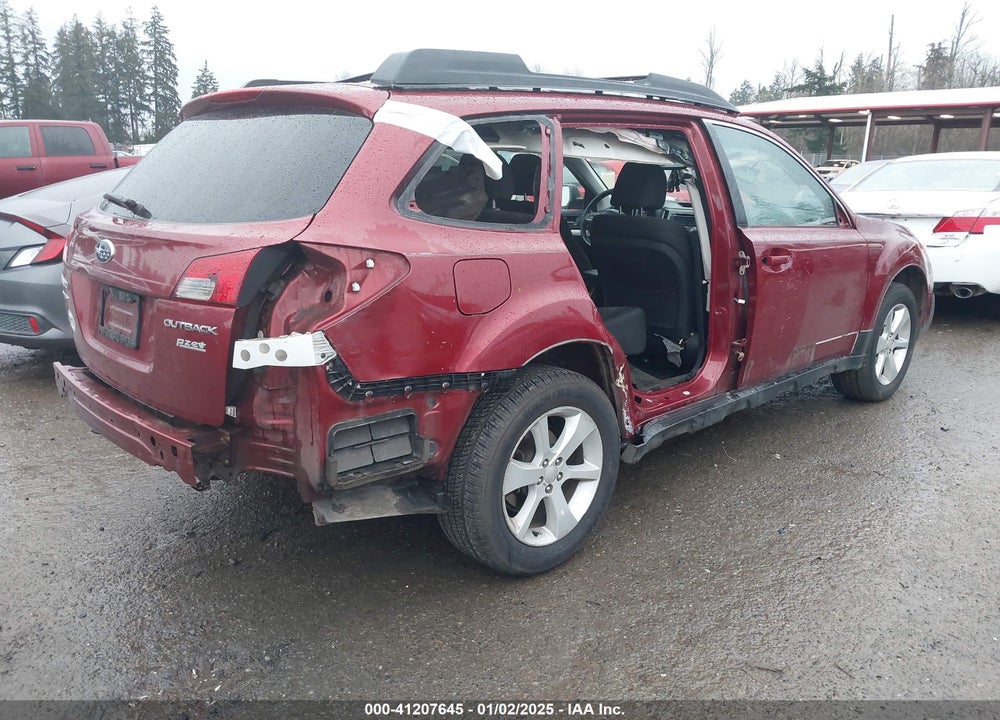 2013 SUBARU OUTBACK 2.5I PREMIUM VIN: 4S4BRBCC1D3294542
