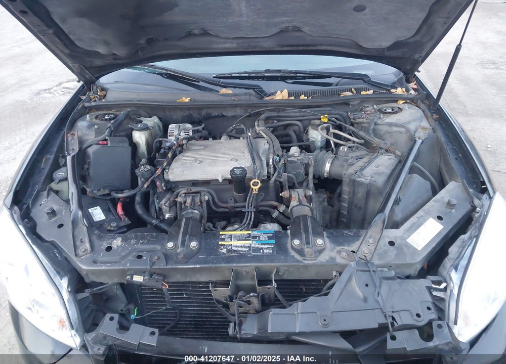 2007 CHEVROLET MONTE CARLO LT VIN: 2G1WK16K279397464