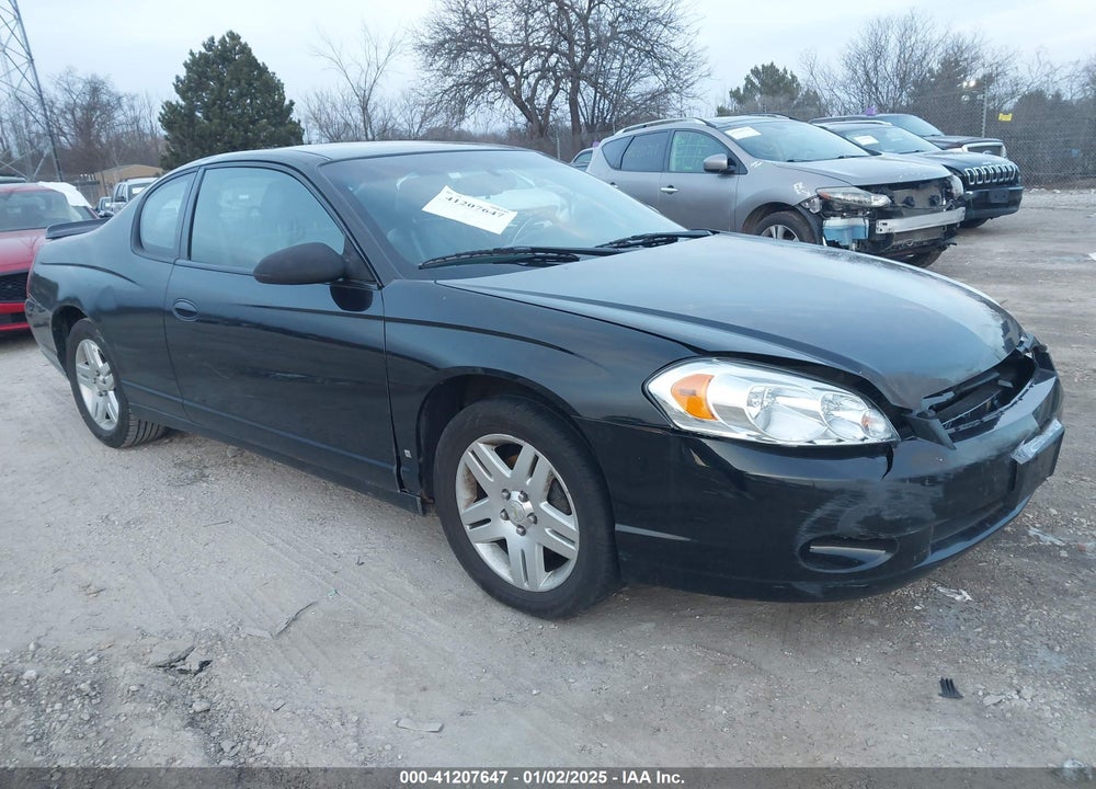 2007 CHEVROLET MONTE CARLO LT VIN: 2G1WK16K279397464