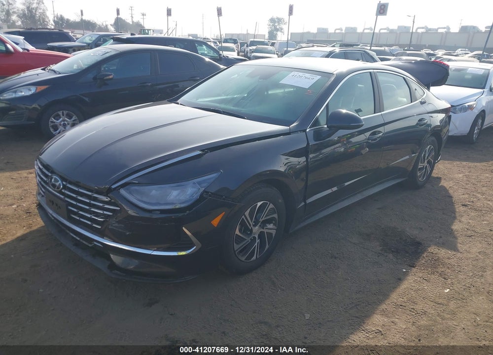 2023 HYUNDAI SONATA HYBRID BLUE VIN: KMHL24JJ3PA057136