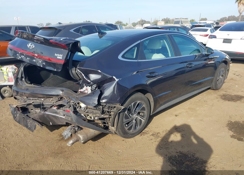 2023 HYUNDAI SONATA HYBRID BLUE VIN: KMHL24JJ3PA057136