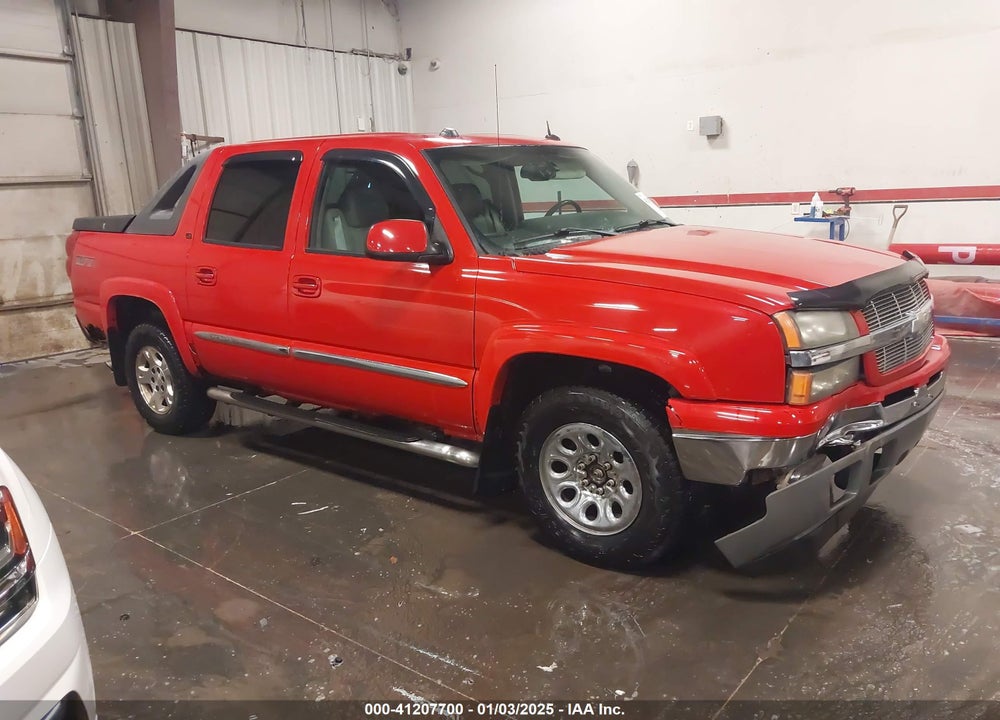 2005 CHEVROLET AVALANCHE 1500 Z71 VIN: 3GNEK12Z35G131967