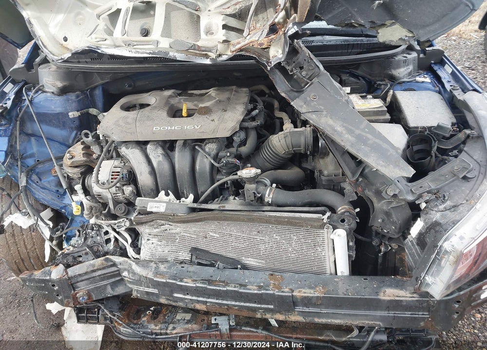 2017 KIA FORTE VIN: 3KPFK4A77HE135616