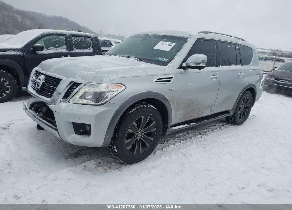 2017 NISSAN ARMADA PLATINUM VIN: JN8AY2NC8H9504402
