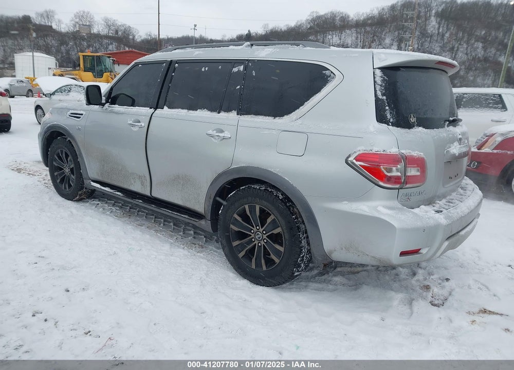 2017 NISSAN ARMADA PLATINUM VIN: JN8AY2NC8H9504402