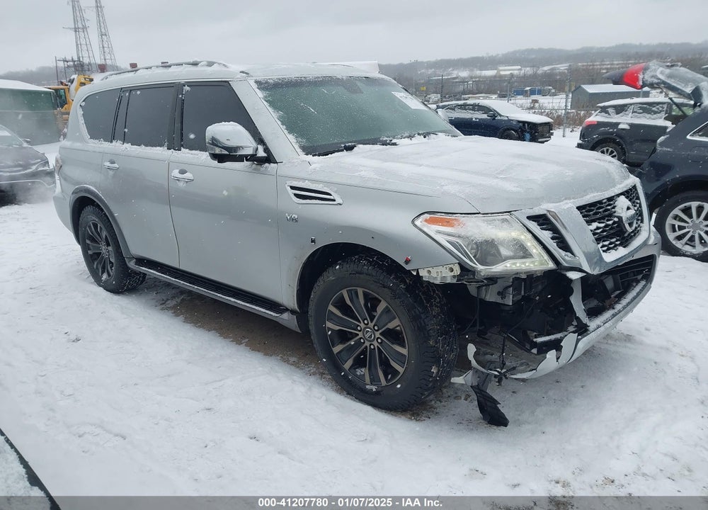 2017 NISSAN ARMADA PLATINUM VIN: JN8AY2NC8H9504402