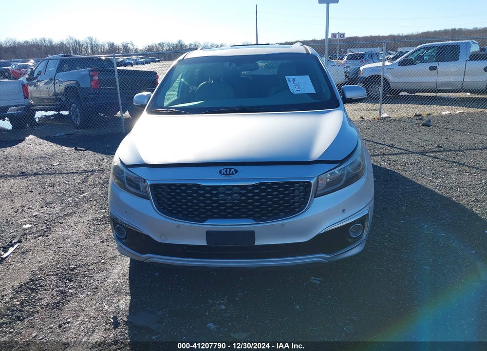 2015 KIA SEDONA SX LUXURY VIN: KNDME5C15F6025471