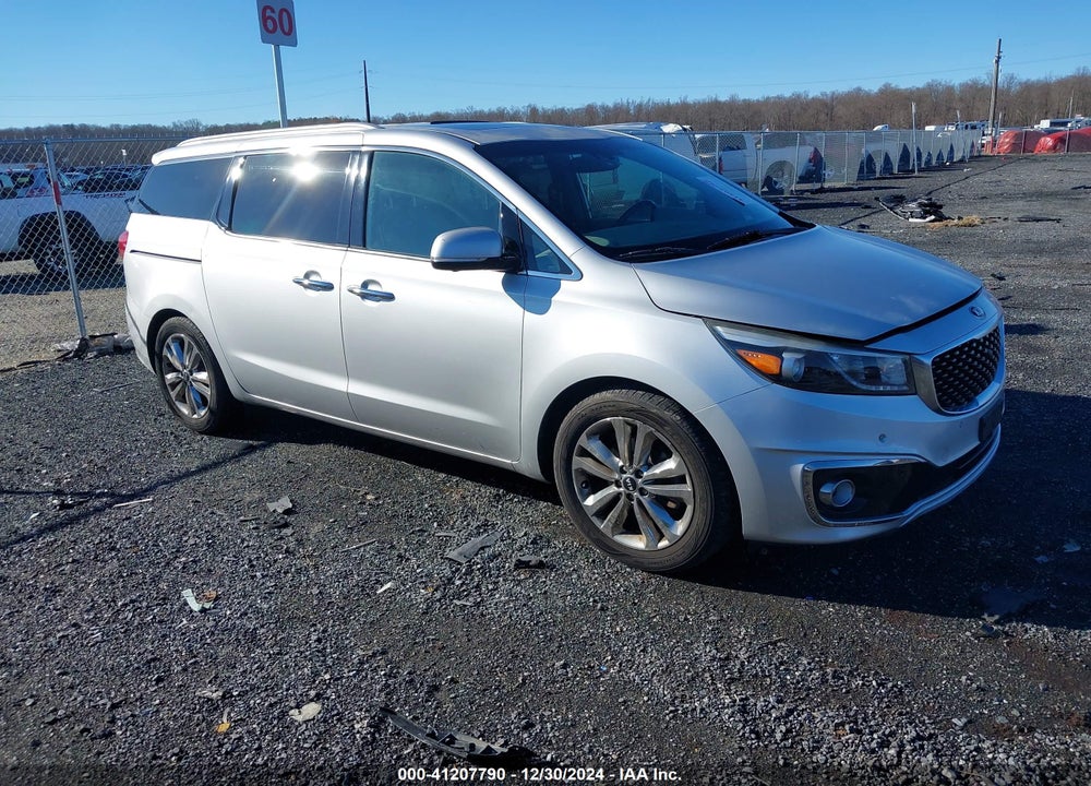 2015 KIA SEDONA SX LUXURY VIN: KNDME5C15F6025471