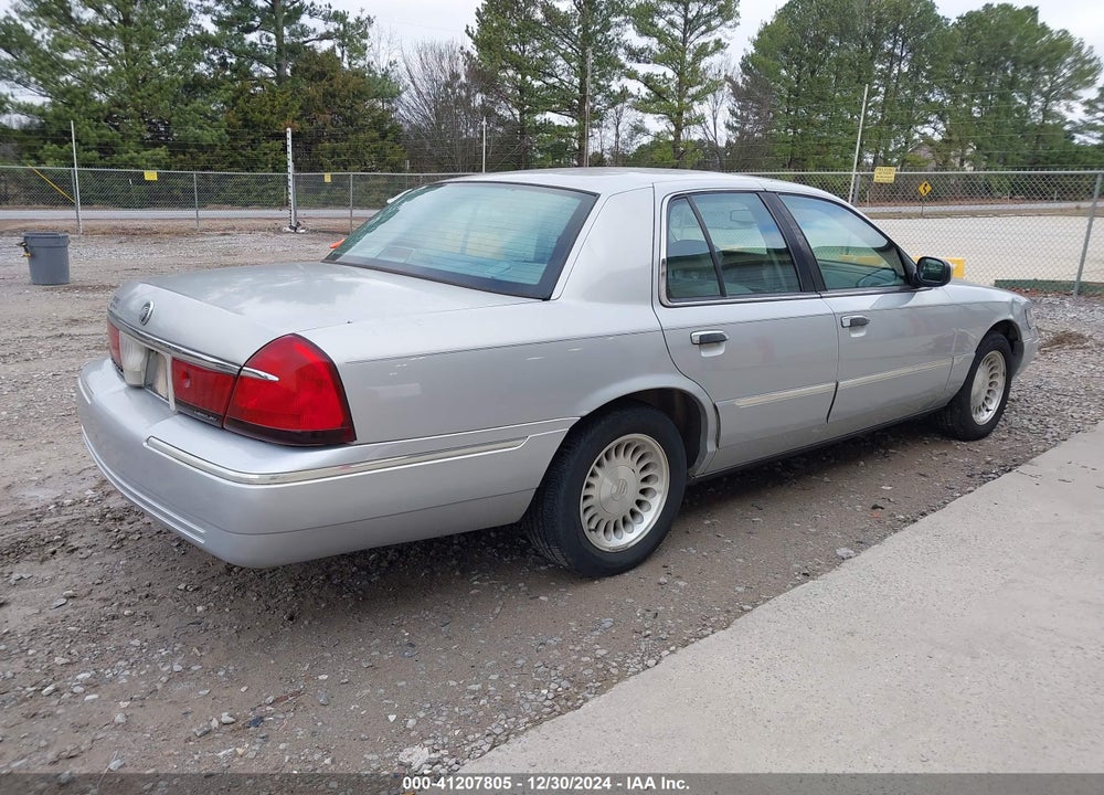 2000 MERCURY GRAND MARQUIS LS VIN: 2MEFM75W2YX730816