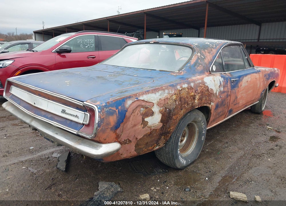 1967 PLYMOUTH BARRACUDA VIN: BH23D72275776