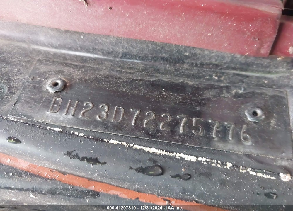 1967 PLYMOUTH BARRACUDA VIN: BH23D72275776